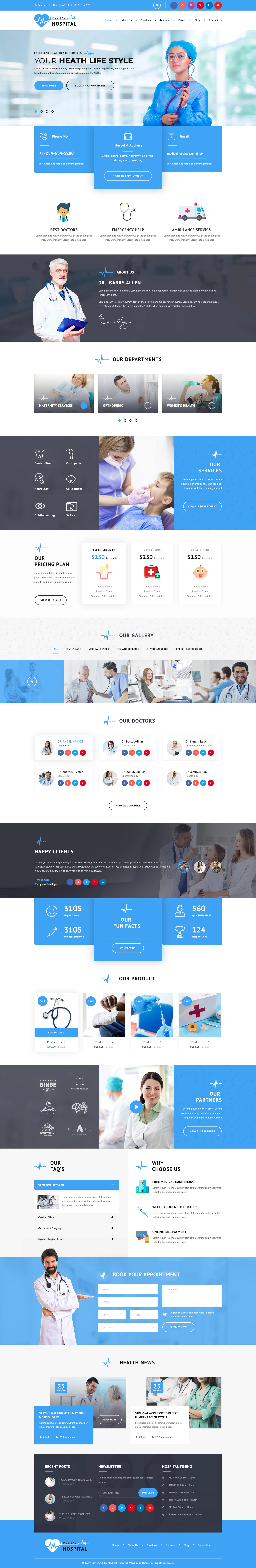 Medical WordPress Theme